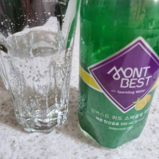 몽베스트 Montbest with Sparkling water Lemon OR Lime 20병(랜덤) — 5점을 준 리뷰어가 2021년 10월 올린 사용 사진