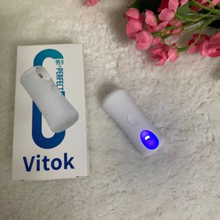 lumion Vitok 휴대용 살균캡슐 — 5점을 준 리뷰어가 2021년 1월 올린 사용 사진