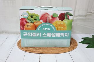 참앤들황토농원 10가지 맛, 입맛대로 스페셜하게~ 가볍게 한 포 땡! 곤약젤리 스페셜 패키지 130ml x 30포 — 5점을 준 리뷰어가 2023년 1월 올린 사용 사진