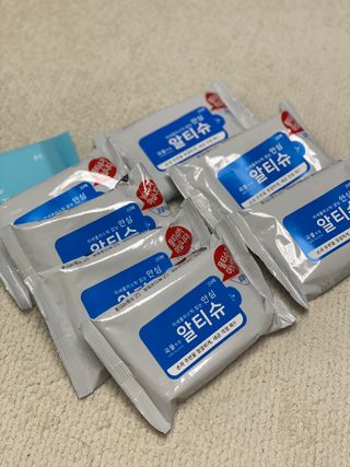 [엠메이데이] 안심 알티슈 20매 x 7 — 4점을 준 리뷰어가 2022년 1월 올린 사용 사진