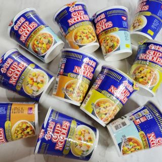 NISSIN 닛신 컵누들  4종 - 씨푸드오리지날, 씨푸드 스파이시, 씨푸드 커리, 씨푸드 XO소스 — 3점을 준 리뷰어가 2022년 4월 올린 사용 사진