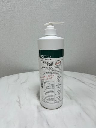 [바이오맥스] 프로코어 탈모완화샴푸 1000ml — 4점을 준 리뷰어가 2022년 8월 올린 사용 사진