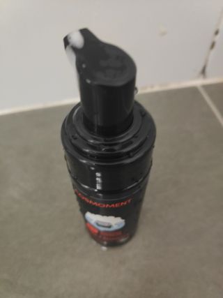 코스모먼트 부스티모 부스팅샴푸60ml + 비듬세정 진정샴푸50ml — 5점을 준 리뷰어가 2021년 11월 올린 사용 사진