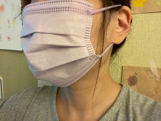 에어에이드 컬러 덴탈 마스크 — 5점을 준 리뷰어가 2021년 8월 올린 사용 사진