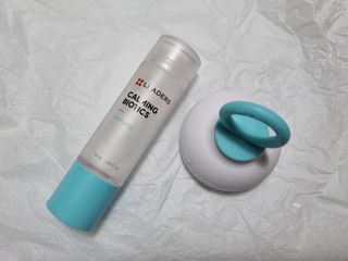리더스코스메틱 리더스 카밍 페이스 쿨러 + 카밍 바이오틱스 앰플 — 5점을 준 리뷰어가 2021년 8월 올린 사용 사진