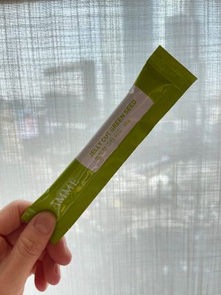 아므_이너뷰티 아므 젤리 컷 그린 씨드 10개입 — 5점을 준 리뷰어가 2021년 3월 올린 사용 사진