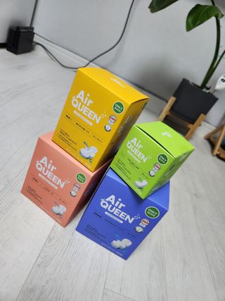에어퀸 뉴브레스 유기농 생리대 4종 (팬티라이너 20P + 중형 10P + 대형 10P + 오버나이트 8P)_체험단 — 5점을 준 리뷰어가 2024년 5월 올린 사용 사진