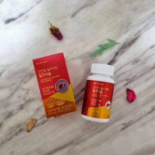 서울약사신협 간건강 실리마린 밀크씨슬 800mg, 60정 — 4.5점을 준 리뷰어가 2021년 10월 올린 사용 사진