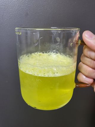 [음료수 대신 가능!]  빠르게 흡수되는 아임오 타먹는 콜라겐 1박스 — 5점을 준 리뷰어가 2023년 4월 올린 사용 사진