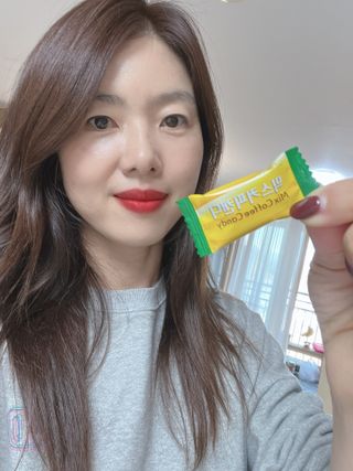 (주) 피치코리아 믹스커피캔디76g x2개입 — 5점을 준 리뷰어가 2022년 11월 올린 사용 사진
