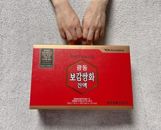 광동생활건강 [광동]진하고 깊은 풍미, 광동 보감쌍화진액 100mL * 18포 — 4.5점을 준 리뷰어가 2024년 6월 올린 사용 사진