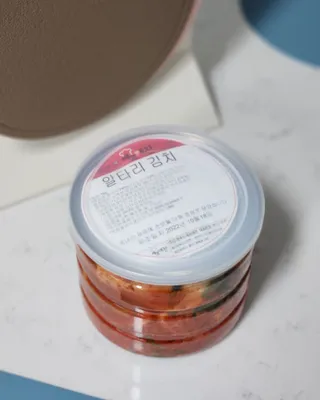 셰프애찬 알타리김치 총각김치 1kg — 5점을 준 리뷰어가 2022년 10월 올린 사용 사진