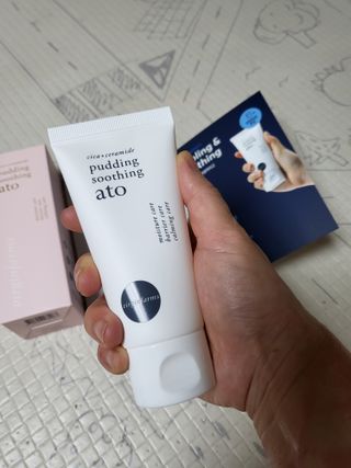 냉장고에 넣어요, 붉은 트러블 피부 다음날 진정되요 [버진팜스 푸딩수딩아토] — 5점을 준 리뷰어가 2021년 9월 올린 사용 사진