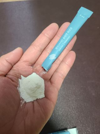 클린24시간 슬림앤유산균 1박스 (3.5g X 15포) — 5점을 준 리뷰어가 2022년 10월 올린 사용 사진