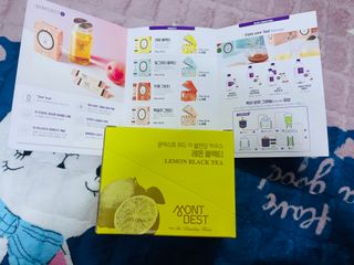 몽베스트 위드더 블랜딩 하우스 _레몬 블랙티 — 5점을 준 리뷰어가 2022년 12월 올린 사용 사진