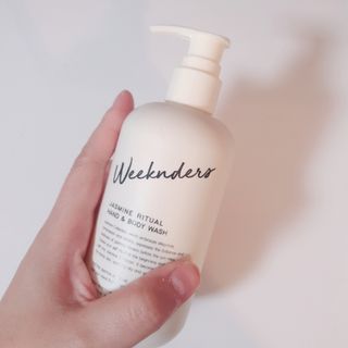 [위켄더스] 기분좋은 하루를 선사해주는 핸드& 바디워시 1종 랜덤발송 — 5점을 준 리뷰어가 2022년 4월 올린 사용 사진