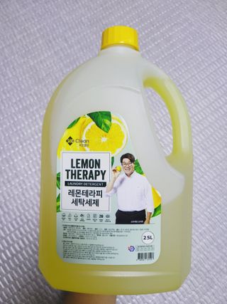 지오클린 레몬테라피 액체세제 2.5L 4개 — 5점을 준 리뷰어가 2022년 8월 올린 사용 사진