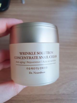 Dr.느루벗 느루벗 링클 솔루션 콘센트레이트 스네일 탄력 달팽이 크림 80g — 4.5점을 준 리뷰어가 2021년 2월 올린 사용 사진