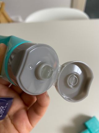 치과에서 쓰는 치약 _ 라벨제로 저불소 꼬마, 키즈, 유아, 베이비, 주니어 안전한 어린이치약 — 5점을 준 리뷰어가 2022년 12월 올린 사용 사진