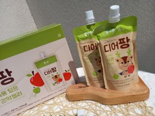 [몸엔용] 우리 아이 건강간식, 달콤한 녹용곤약젤리 디어팡 4종 — 5점을 준 리뷰어가 2022년 4월 올린 사용 사진