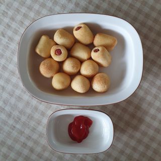 Dog&Ball 독앤볼 [Dog&Ball] 미니찹쌀볼도그 찹쌀치즈볼 — 4점을 준 리뷰어가 2021년 8월 올린 사용 사진