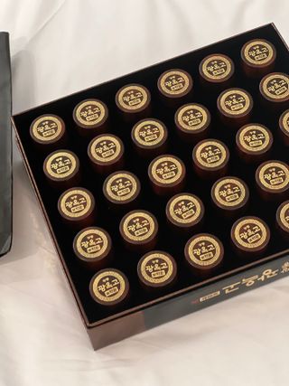 광동생활건강 프리 미션 [광동] 광옥고 보력환 (3.75 g x 30환) — 4.5점을 준 리뷰어가 2025년 8월 올린 사용 사진