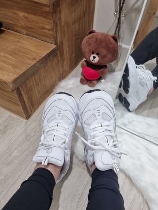 풋테크 지압신발 풋테크 건강 지압 운동화 FT20 — 5점을 준 리뷰어가 2021년 2월 올린 사용 사진