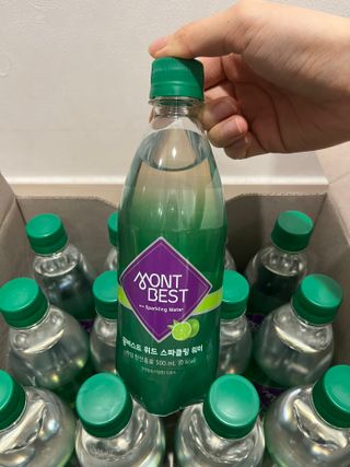 몽베스트 Montbest with Sparkling water Lime20병 — 5점을 준 리뷰어가 2023년 3월 올린 사용 사진