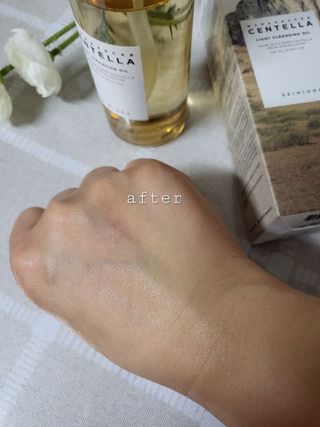 스킨1004 [SKIN1004] 마다가스카르 센텔라 라이트 클렌징 오일 200ml — 5점을 준 리뷰어가 2024년 8월 올린 사용 사진