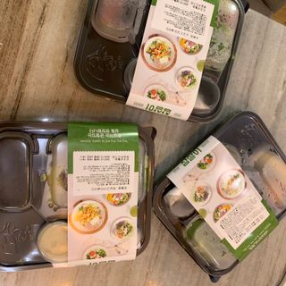 참살이도시락 작심삼일 샐러드도시락 3개 맛보기 새벽배송 또는 택배배송 — 5점을 준 리뷰어가 2021년 8월 올린 사용 사진