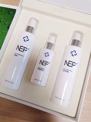 SOONWITH 순위드 NEP+ 스킨케어 3종 세트 — 3.5점을 준 리뷰어가 2021년 5월 올린 사용 사진