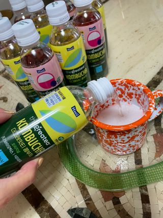 더그레잇티 콤부차 [매일유업] 더그레잇티 44kcal 콤부차 300ml *12개입 (오리지널 6개+베리리치 6개) — 5점을 준 리뷰어가 2023년 7월 올린 사용 사진