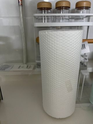 부직포나라 중금속유해물질ZERO 뜯어쓰는 주방 일회용수세미 60매 2매 — 5점을 준 리뷰어가 2022년 9월 올린 사용 사진