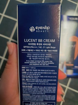 아이앤립 / EYENLIP 아이앤립 루센트 비비크림 2 Color — 5점을 준 리뷰어가 2021년 6월 올린 사용 사진