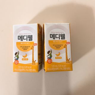 메디웰 페디아드링크 미니 바나나맛 — 5점을 준 리뷰어가 2022년 8월 올린 사용 사진