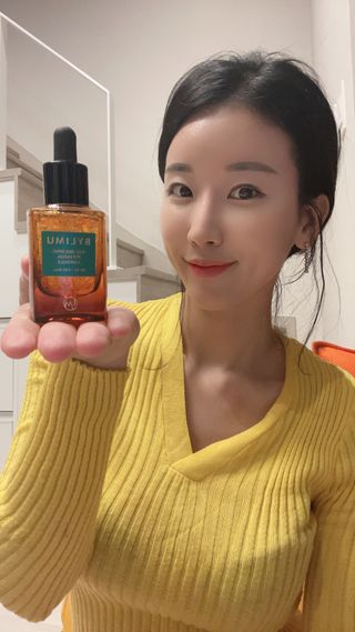 바이리뮤 에이지 홀딩 펩타톡스 앰플 — 5점을 준 리뷰어가 2021년 1월 올린 사용 사진