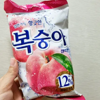 청포도캔디 복숭아캔디 — 5점을 준 리뷰어가 2022년 11월 올린 사용 사진
