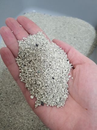 겟플렉스 켓플렉스 캣츠룸BS-1 고양이모래 4kg — 4.5점을 준 리뷰어가 2021년 3월 올린 사용 사진