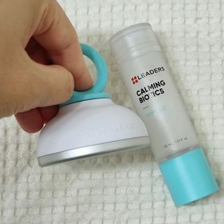 리더스코스메틱 리더스 카밍 페이스 쿨러 + 카밍 바이오틱스 앰플 — 5점을 준 리뷰어가 2021년 8월 올린 사용 사진