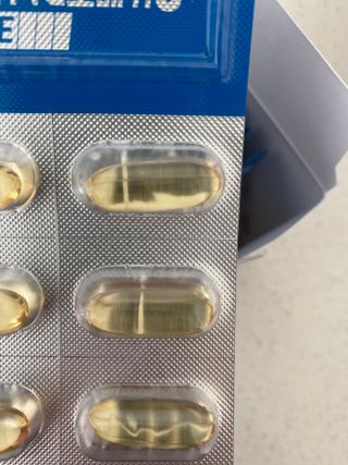 체인미 프리미엄 rTG 오메가3 비타민E 850mg x 30캡슐 — 5점을 준 리뷰어가 2021년 11월 올린 사용 사진