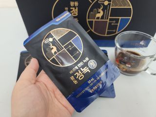 광동생활건강 [광동] 바르게 만든 녹용, 광동정녹청 — 5점을 준 리뷰어가 2021년 12월 올린 사용 사진