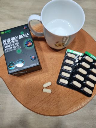 닥터안스 관절케어플러스 60정 1개월분 — 5점을 준 리뷰어가 2022년 11월 올린 사용 사진