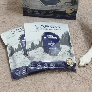 [푸디웜] 라포그 리얼인섹트 소프트키블 스킨 1KG — 5점을 준 리뷰어가 2022년 9월 올린 사용 사진