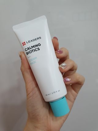 리더스코스메틱 리더스 카밍 바이오틱스 크림 마스크 — 5점을 준 리뷰어가 2021년 3월 올린 사용 사진