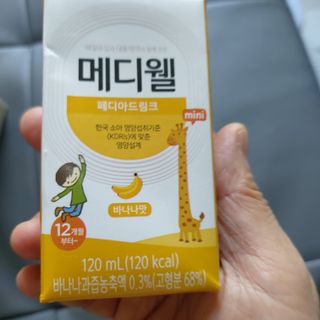 메디웰 페디아드링크 미니 바나나맛 — 4점을 준 리뷰어가 2022년 8월 올린 사용 사진