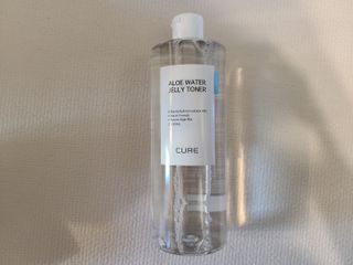 김정문알로에 큐어 큐어 알로에 워터 젤리 토너 500ml — 5점을 준 리뷰어가 2021년 4월 올린 사용 사진