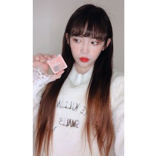 [블랙루즈] 크리스탈 하트 락 섀도우 4종 중 택1 — 4.5점을 준 리뷰어가 2021년 1월 올린 사용 사진