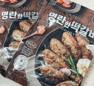 한성기업 명란한 떡갈비 — 5점을 준 리뷰어가 2021년 9월 올린 사용 사진