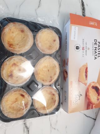 디앙뜨 포르투갈 에그타르트 오리지널 맛+패션후르츠 맛 중 택1 — 5점을 준 리뷰어가 2021년 7월 올린 사용 사진