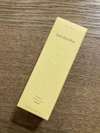 스킨큐어 산다화 비타민c 화이트닝 토너 150ml — 5점을 준 리뷰어가 2021년 12월 올린 사용 사진